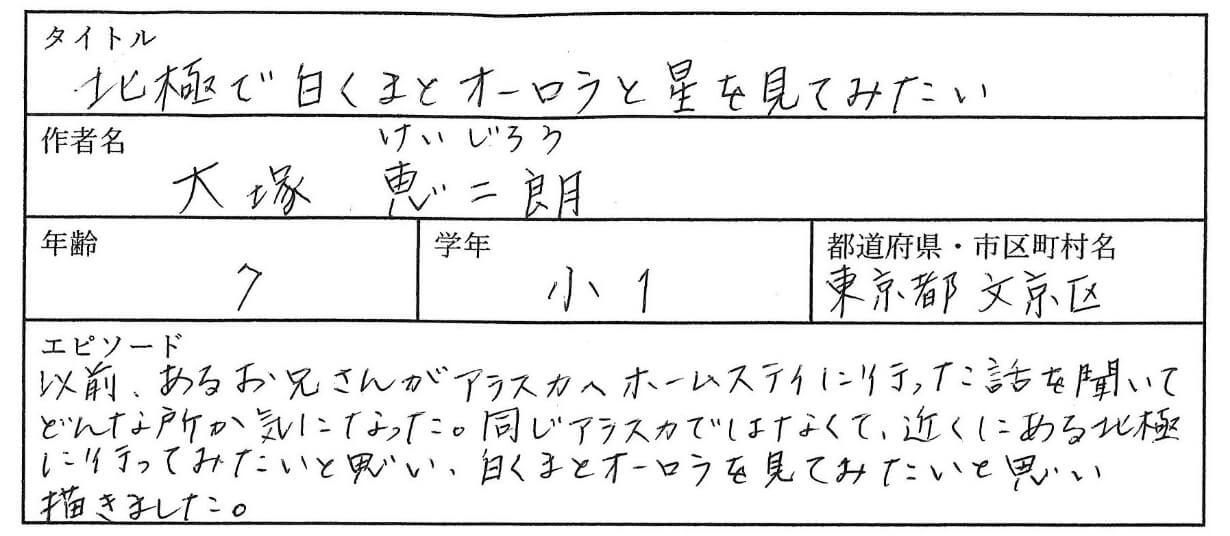 ぼくは今年、台湾へホームステイに行きます。ホストファミリーと色々な所へ行きたいです。
その中で夜市にも行ってみたいので、その絵を書きました。
ホストファミリーにはお兄ちゃんがいたら嬉しいです。